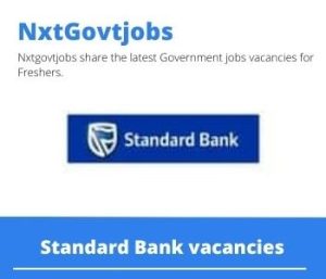 Standard Bank Officer Branch Routine Vacancies in Burgersfort 2022