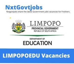 Department of Education Chief Physiotherapist Vacancies in Sekhukhune 2023