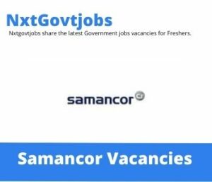 Samancor Raw Materials Specialist Vacancies in Steelpoort – Deadline 02 Jan 2024