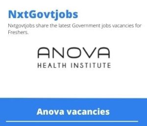 Anova Health Institute Nurse Mentor Vacancies in Polokwane 2023