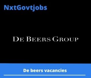 De Beers Underground Mining Assistants Vacancies in Musina 2023