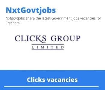 Clicks Shop Assistant Cashier Vacancies in Polokwane – Deadline 11 Feb 2024 Fresh Released