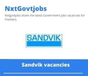 Sandvik Rotary Specialist Vacancies in Mokopane – Deadline 14 Aug 2023