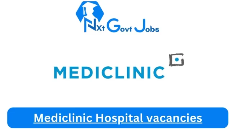 x1 New Mediclinic Thabazimbi Vacancies 2024 @mediclinic.co.za Career Portal